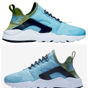 Nike Huarache Run Ultra SE W Running Shoes - Size 7 - Lightweight Sport Sneakers